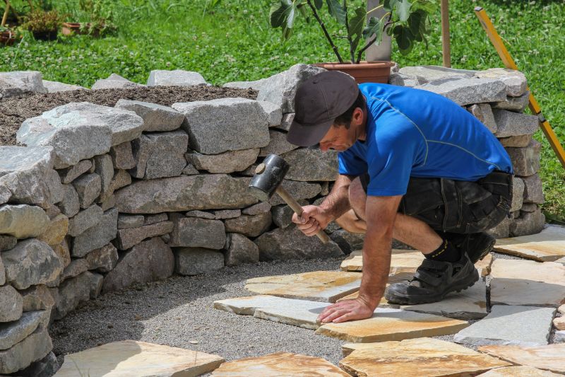 Our team working on Masonry Service projects in Bonita Springs, FL