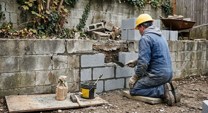 Block Wall Repair in Collier County, FL