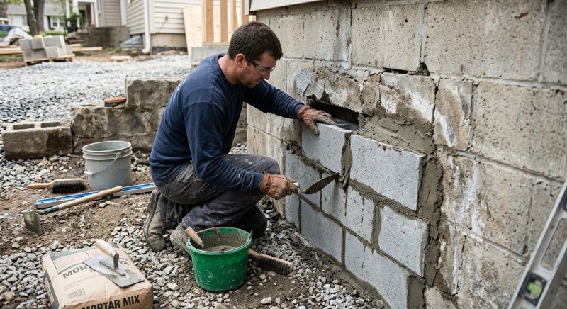 Block Wall Repair in Lehigh Acres, FL