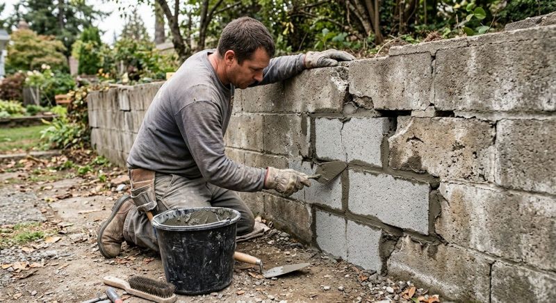 Block Wall Repair in Bonita Springs, FL