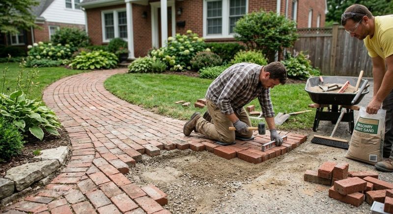 Brick Flatwork Repair in Lee County, FL