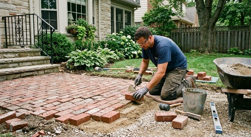 Brick Flatwork Repair in North Fort Myers, FL