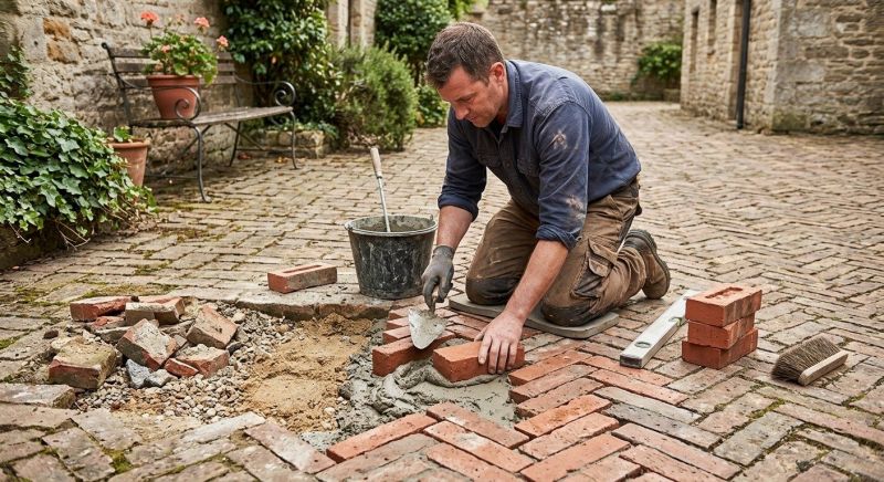 Brick Floor Repair in Bonita Springs, FL