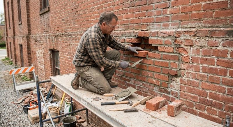 Brick Stairs Repair in Bonita Springs, FL