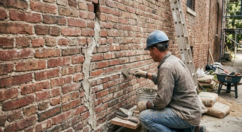 Brick Wall Repair in Lehigh Acres, FL