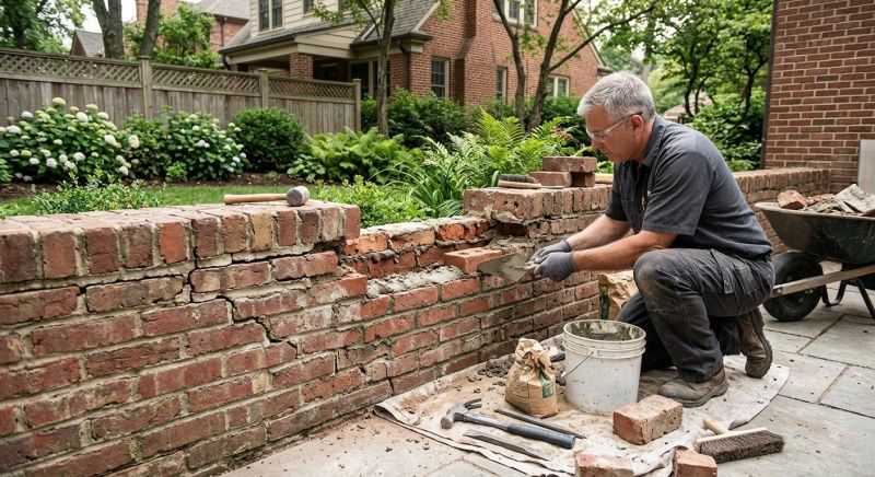 Brick Wall Repair in North Fort Myers, FL
