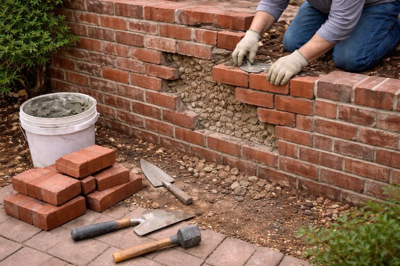 Brick Wall Repair in North Fort Myers, FL