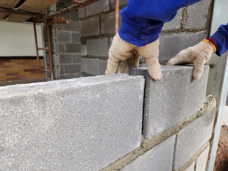 Cinder Block Wall Repair in Estero, FL