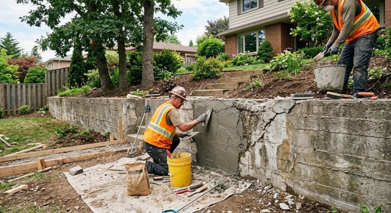 Retaining Wall Repair in Lee County, FL