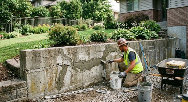 Rock Wall Repair in Bonita Springs, FL