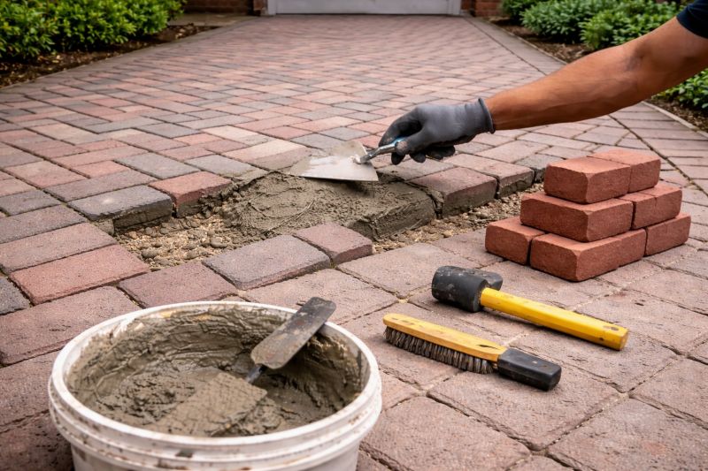 Stone Driveway Repair in Bonita Springs, FL