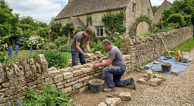 Stone Wall Repair in Collier County, FL