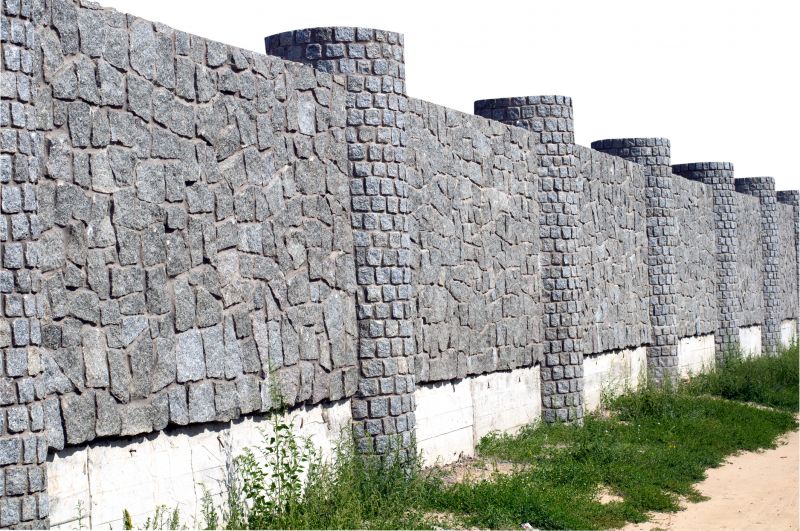 Stone Wall Repair in Estero, FL